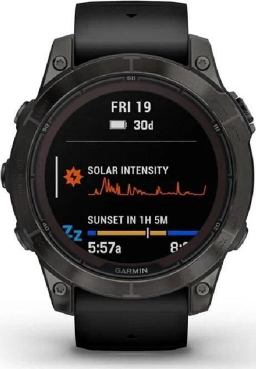 Fenix 7 Pro Sapphire Solar Edition Karbon Gri DLC Titanyum-Siyah Kayışlı (GARMİN TÜRKİYE GARANTİLİ)