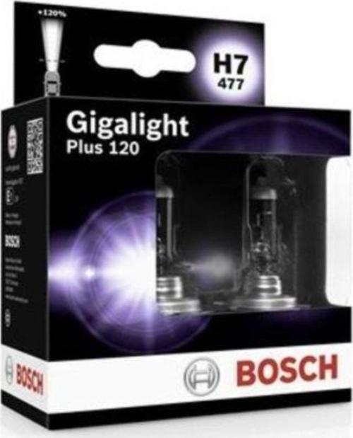 Gigalight Plus 120 H7 Ampül 2'Li Set