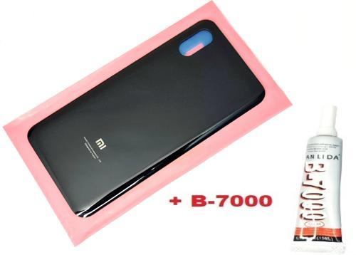 Xiaomi Mi 8 Pro Arka Pil Batarya Kapak (CAM+B-7000) SİYAH