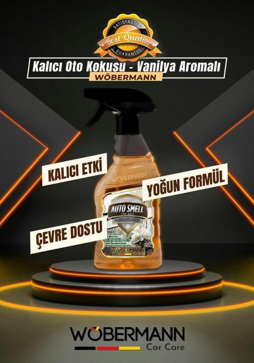 Araç Parfümü Kalıcı Oto Kokusu Vanilya Aromalı 400 Ml.