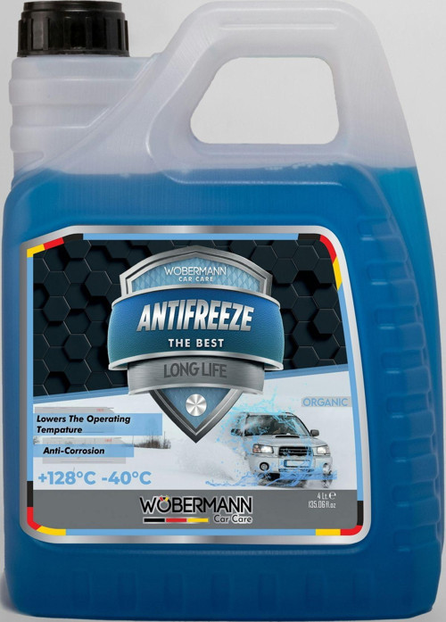 Mavi Antifriz 4 Mevsim Organik -40°C 4 Lt.