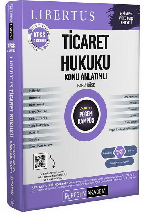 KPSS A Grubu Ticaret Hukuku Konu Anlatımlı