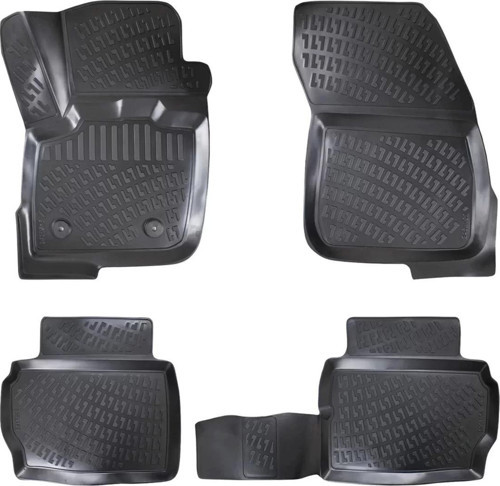 Mondeo 2001-2007 3D Siyah Kokusuz Havuzulu Paspas Takımı