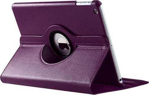 Apple Ipad 5 Nesil 9.7 2017 Kılıf 360 Dönebilen Standlı Case A1822 A1823 Mor