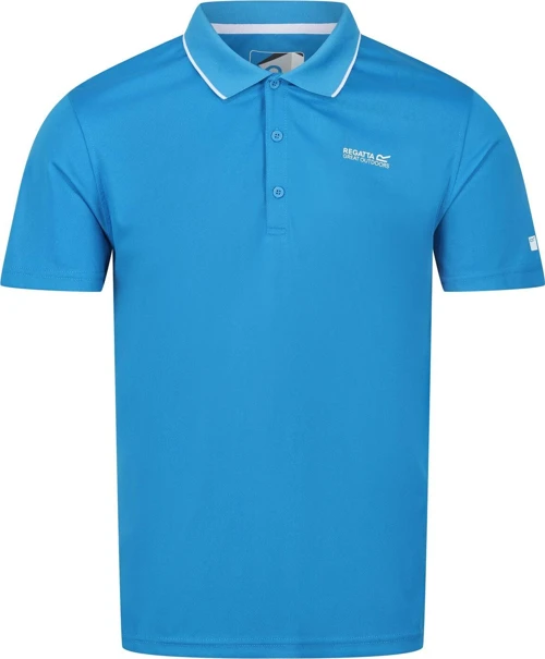 Maverik V Polo Yaka Erkek T-Shirt-MAVİ