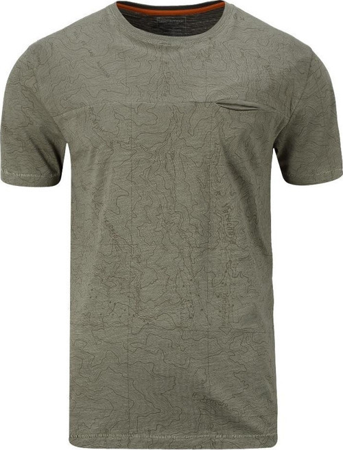 Map Erkek T-Shirt-YEŞİL