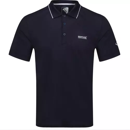 Maverik V Polo Yaka Erkek T-Shirt-LACİVERT