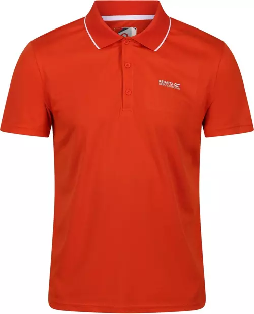 Maverik V Polo Yaka Erkek T-Shirt-TURUNCU