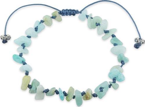 925 Ayar Gümüş Amazonit Taşlı Erkek Bileklik