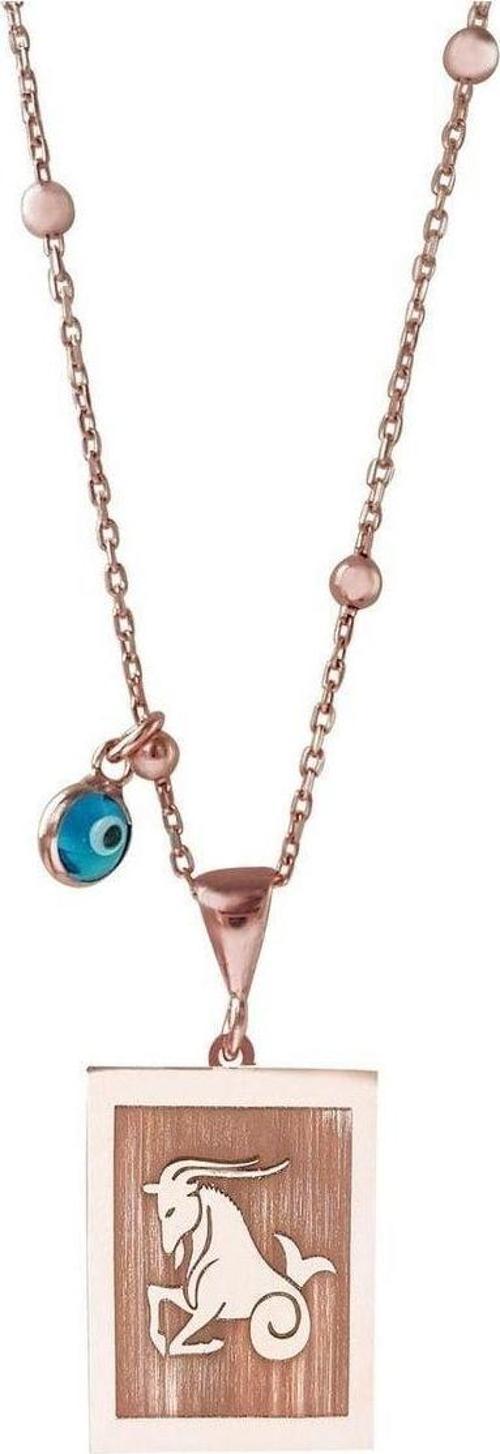 925 Ayar Gümüş Oğlak Burcu Kolye