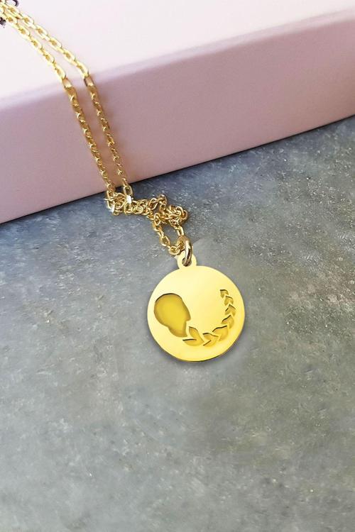 925 Ayar Gümüş Başak Burcu Kolye