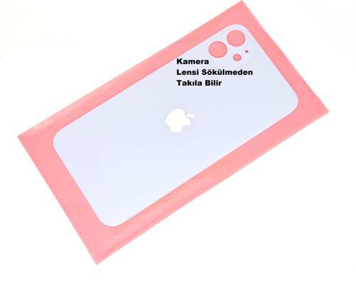 İphone 11 Arka Pil Batarya Kapağı (CAM+B-7000) MAVİ