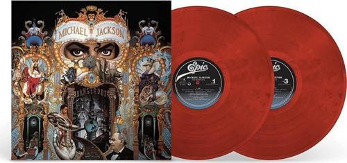 Michael Jackson - Dangerous (Limited Edition - Red Blacksmoke Vinyl) (2 Plak)