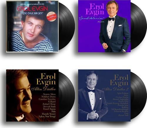 Erol Evgin ( 4 Plak Özel Plak Set )  