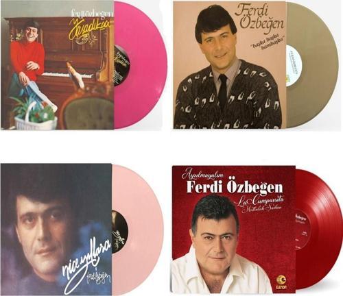 Ferdi Özbeğen - Renkli Plaklar (4 Plak Özel Set)  