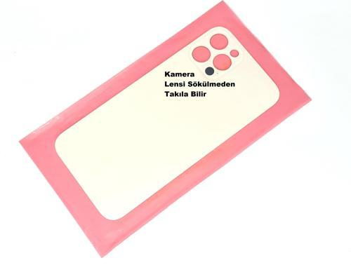 İphone 12 PRO Arka Pil Batarya Kapağı (CAM+B-7000) GOLD