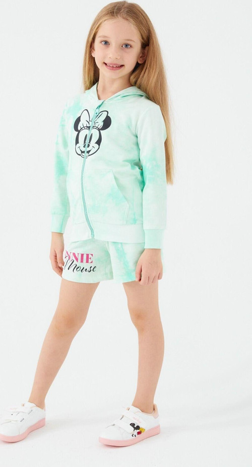 D4773 Swee t Blue Mouse Açık Mavi Kız Çocuk Şort Takım