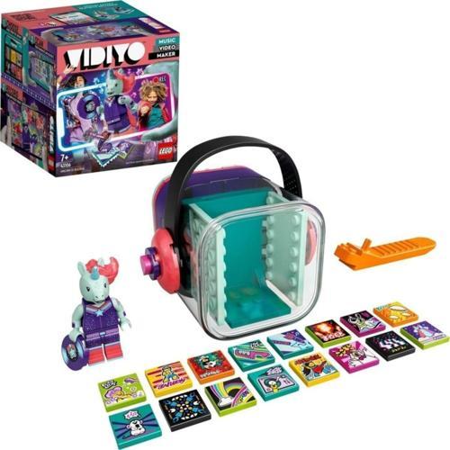 ® Vıdıyo™ Unicorn Dj Beatbox 43106 Yapım Seti (84 Parça) - Çocuklar Için Kendi Müzik Video Klipl