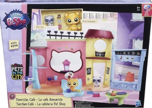 Miniş Cafe Orijinal Lisanslı Minişler Pet Shop Lps Nadir Set Miniş Cafe Seti