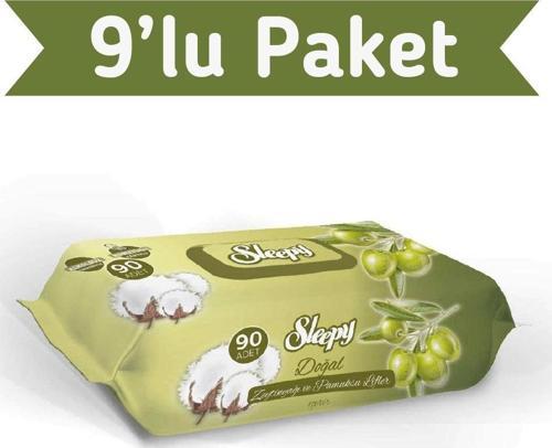 Zeytinyağlı Islak Havlu 9X90 lı 810 Yaprak