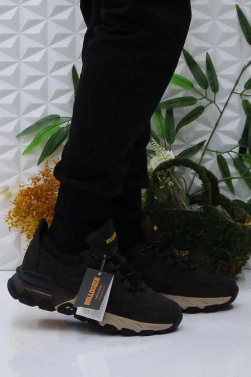 250011 Antrasit Nubuk Rahat Orijinal Ürün Hakiki Deri Erkek Ayakkabı