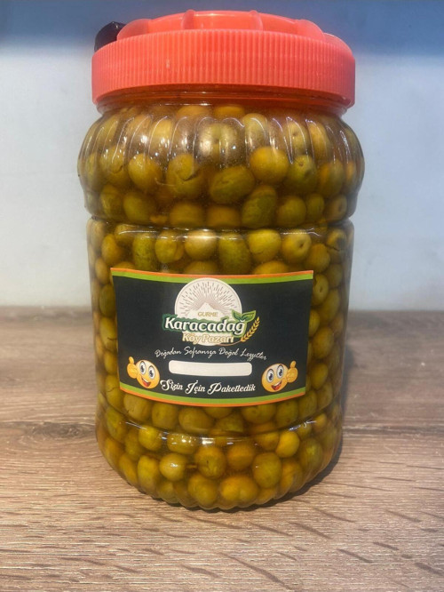 Organik Hal-Hal Yeşil Zeytin 1 Kg