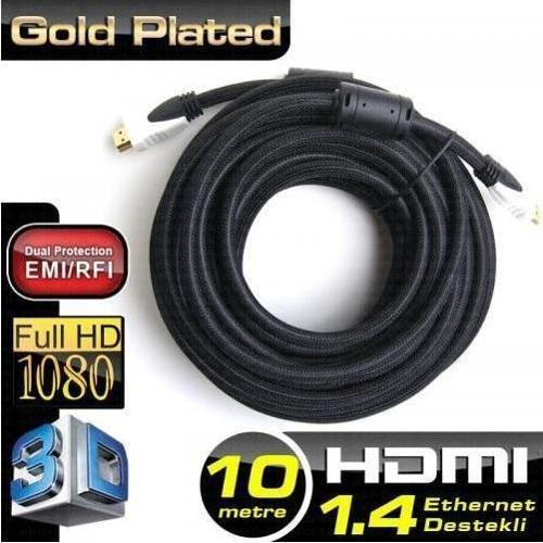 10mt Hdmi v1.4 3d led-lcd-ps3 Kablo