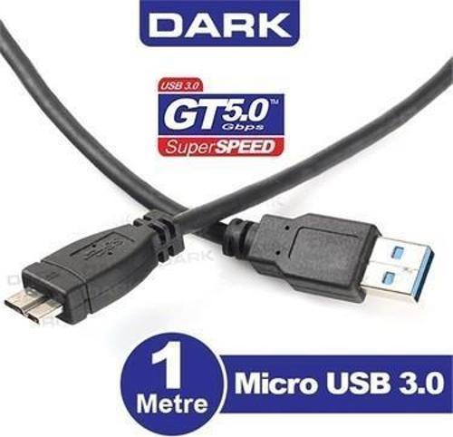 1mt USB 3.0 - Micro B Taşınabilir Disk Kablosu