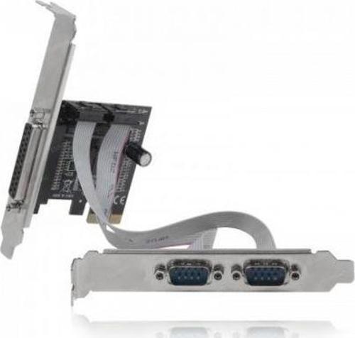 PCI-Express 1x Paralel Port, 2x RS232