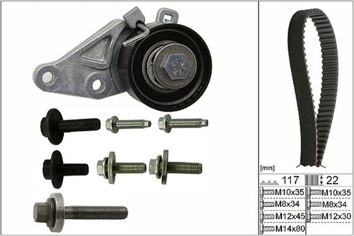 Volvo V50 1.6 Benzin Triger Seti Valeo Devirdaimli 2005-2012