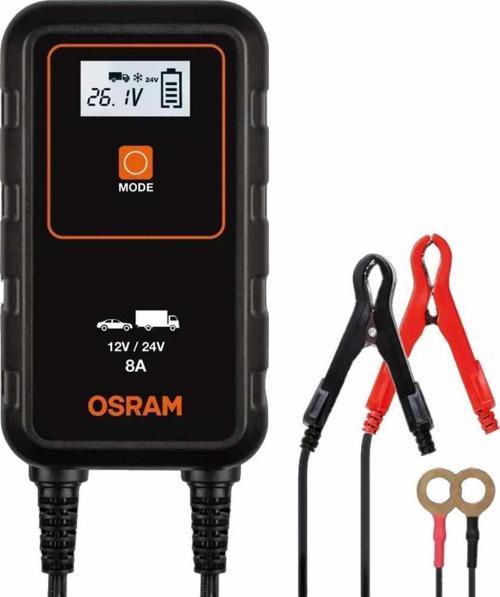 Akü Şarj Cihazı 12-24V 8 Amper Oebcs908