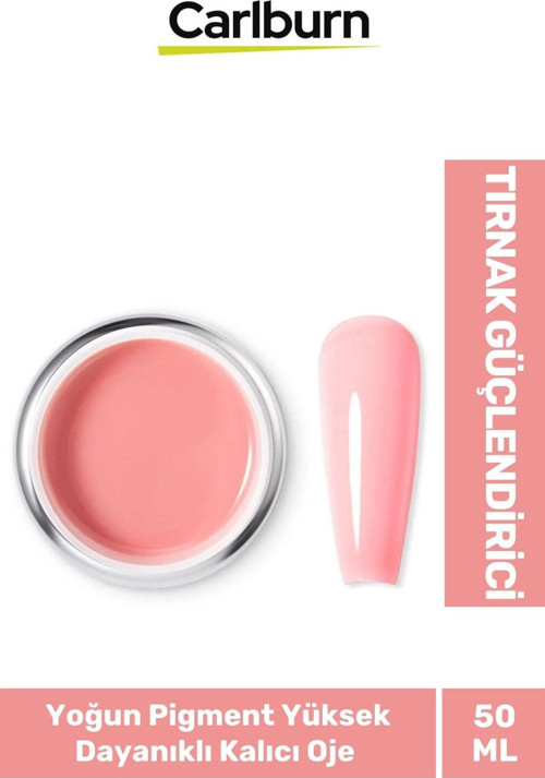 Premium Yoğun Pigment Yüksek Uzun Süre Dayanıklı Protez Tırnak Kalıcı Oje Klasik Jel 50 Ml