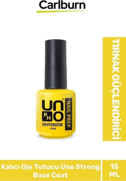 Tırnak Güçlendirici Elastik 48W Cihazlarda Kullanılan Kalıcı Oje Tutucu Uno Strong Base Coat 15 ml