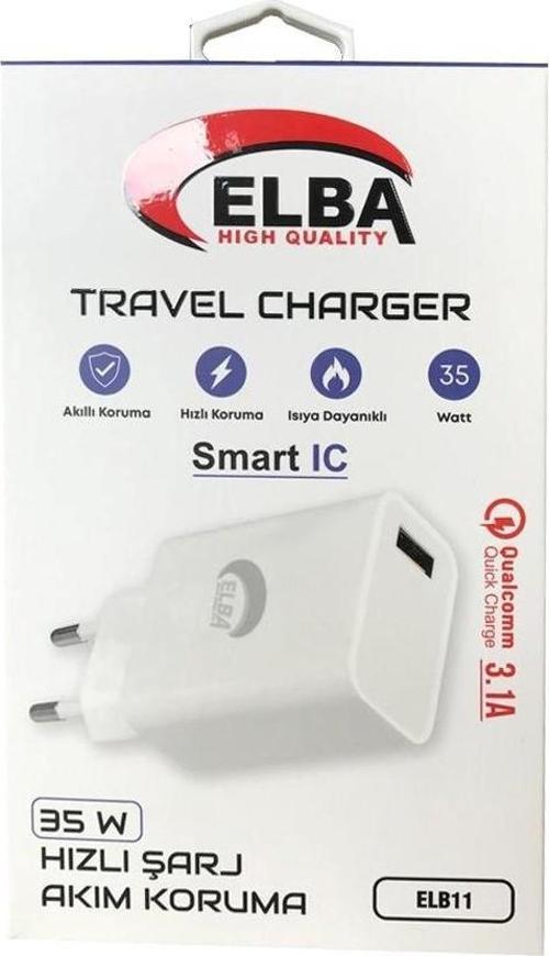 ELB11 Elb-35w USB 35w Hızlı Şarj Akım Koruma EV Şarj Kafa