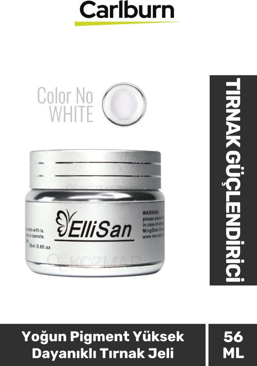 Uzun Sağlıklı Dayanıklı Tırnaklar UV Makineleri Uyumlu Ellisan Protez Tırnak Jeli Builder 56 Gram