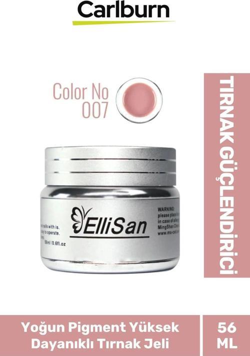 Uzun Sağlıklı Dayanıklı Tırnaklar UV Makineleri Uyumlu Ellisan Protez Tırnak Jeli Builder 56 Gram