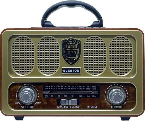 RT-804 Bluetooth, Usb-Sd-Aux-Fm Radyo Nostalji Müzik Kutusu