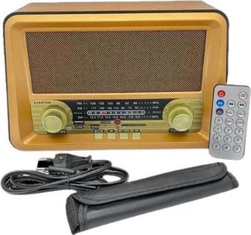 RT-825 Bluetooth-USB-SD-FM Kumandalı Nostaljik Radyo