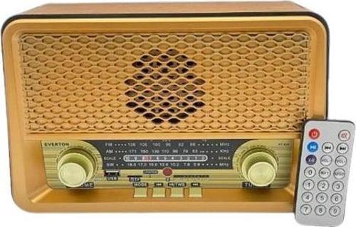 RT-826 Bluetooth-USB-SD-FM Kumandalı Nostaljik Radyo