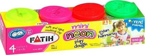 Oyun Hamuru Mini 4 Renk Neon 50610