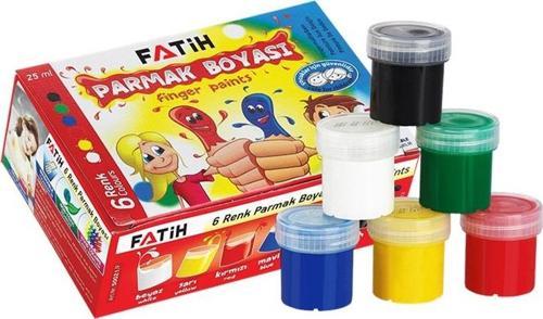 Parmak Boyası 25 ML 6 Renk Fosforlu 50002