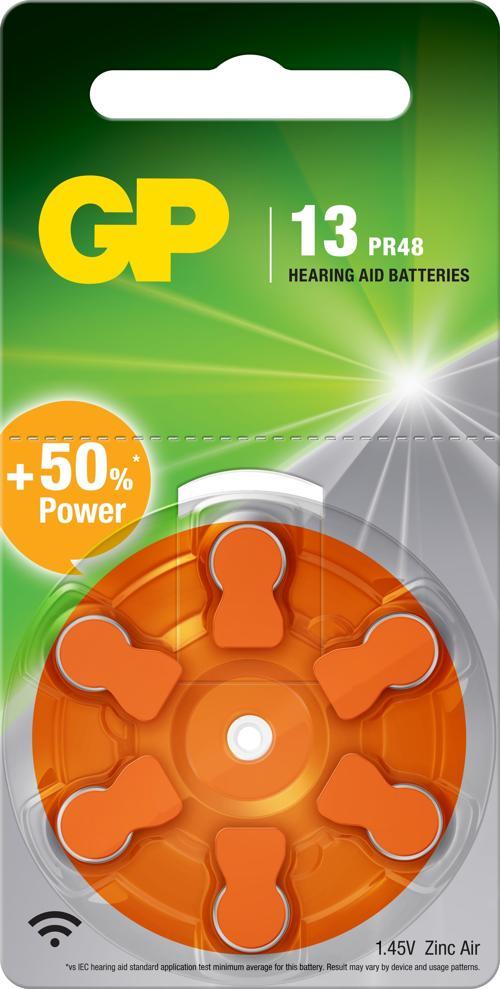 ZA13 1.4V Düğme Kulaklık Pili 6'lı Paket