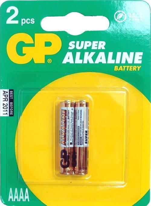 AAAA 25A Alkalin İncenin İncesi Pil 2'li Paket GP25A-U2