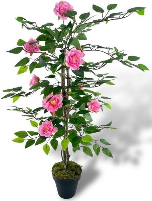 Yapay Ağaç Pembe Nilüfer Ağacı 90 cm