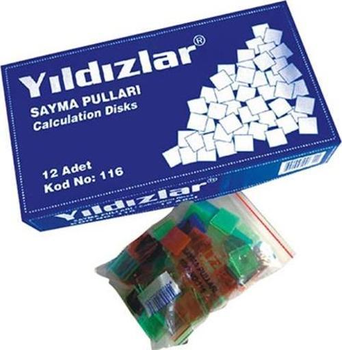 Yıldızlar Sayma Pulları Kod.116