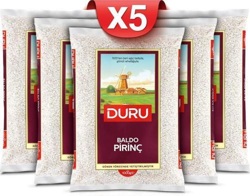 DURU BALDO PİRİNÇ 1 KG 5 ADET 