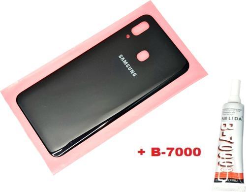 Samsung Galaxy A20 A205 Arka Pil Batarya Kapağı (B-7000) SİYAH