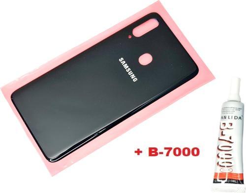 Samsung Galaxy A20S A207 Arka Pil Batarya Kapağı (B-7000) SİYAH