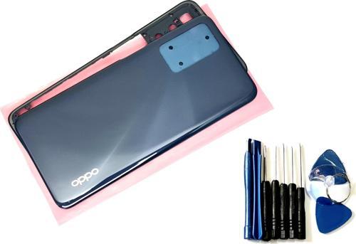 Oppo A16 KASA Arka Pil Batarya Kapağı (TAMİR SETİ) SİYAH