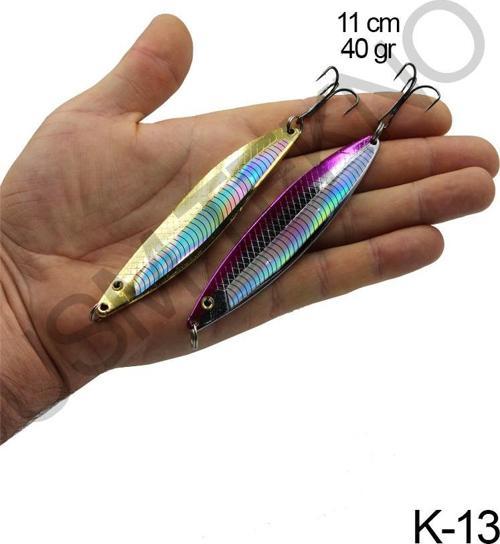 Turna Levrek Kaşığı 2 Adet  Rapala Lures Jig Yem Levrek Lüfer Ailesi Alabalık Kaşığı